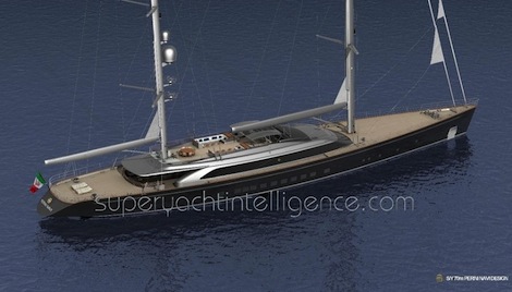 Image for article Perini Navi 70m C.2227 arrives in La Spezia to continue construction